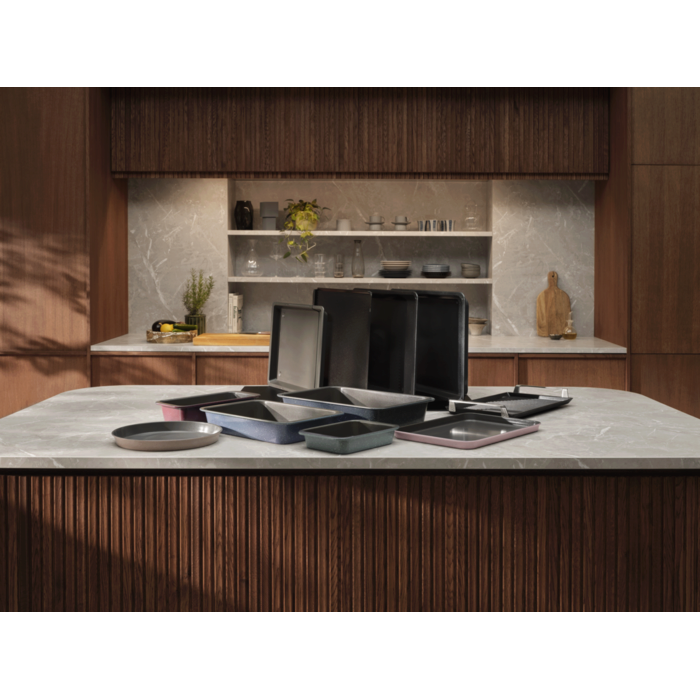 Full range of product sdisplayed on kitchen counter top