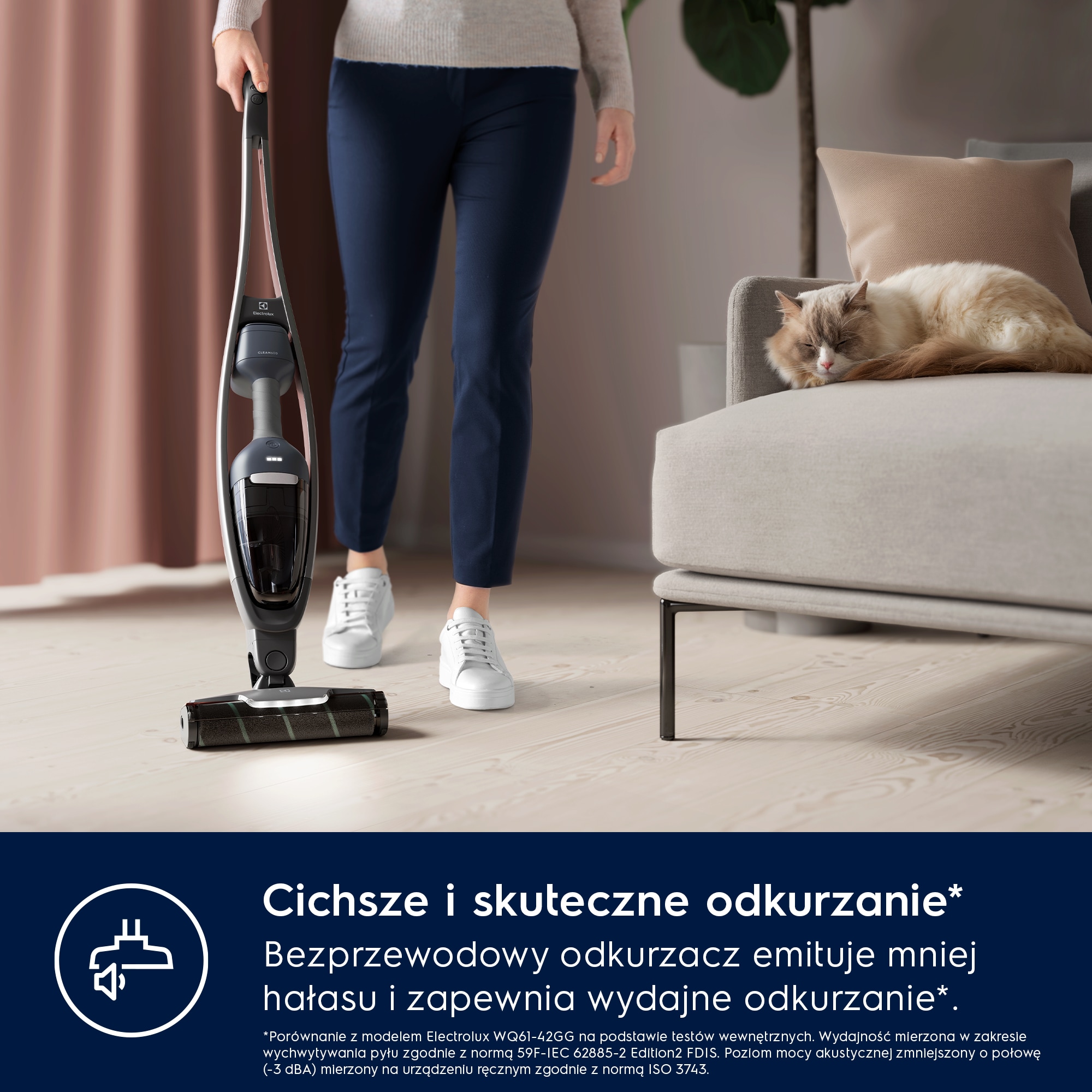 Electrolux - Odkurzacz bezprzewodowy - ES62CP25DB