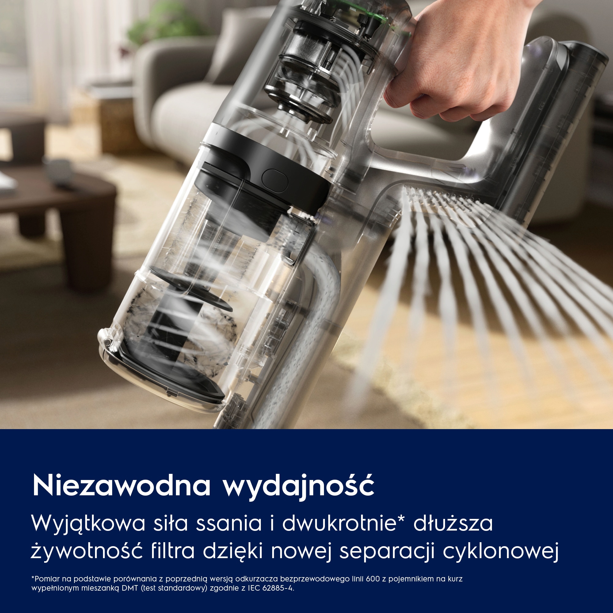 Electrolux - Odkurzacz bezprzewodowy - EP61HB21WU