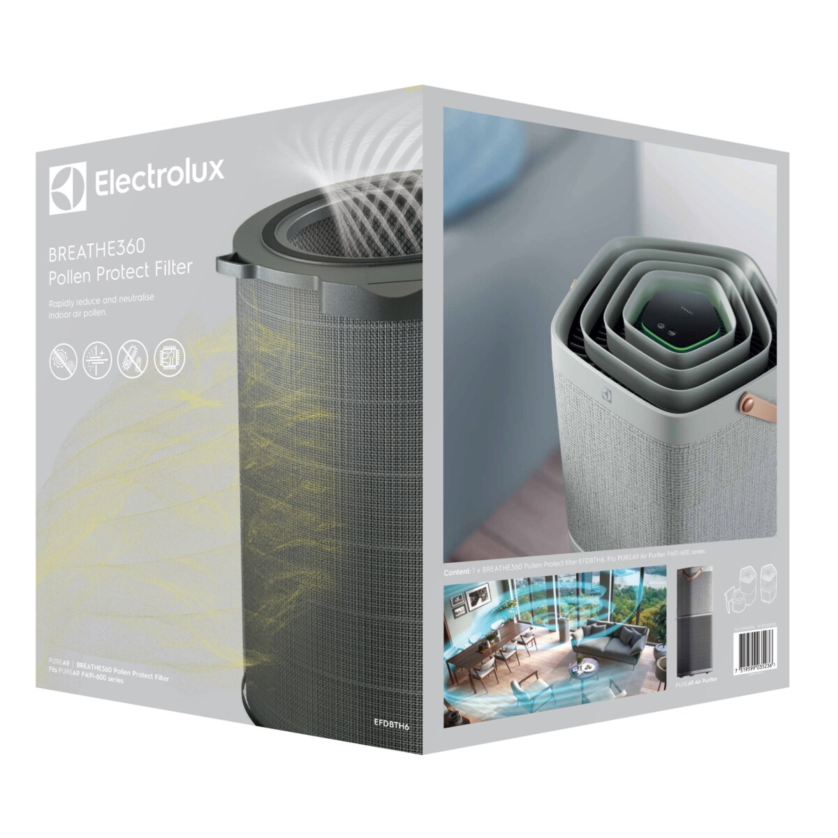 Electrolux - Filtr do oczyszczacza powietrza - EFDBTH6