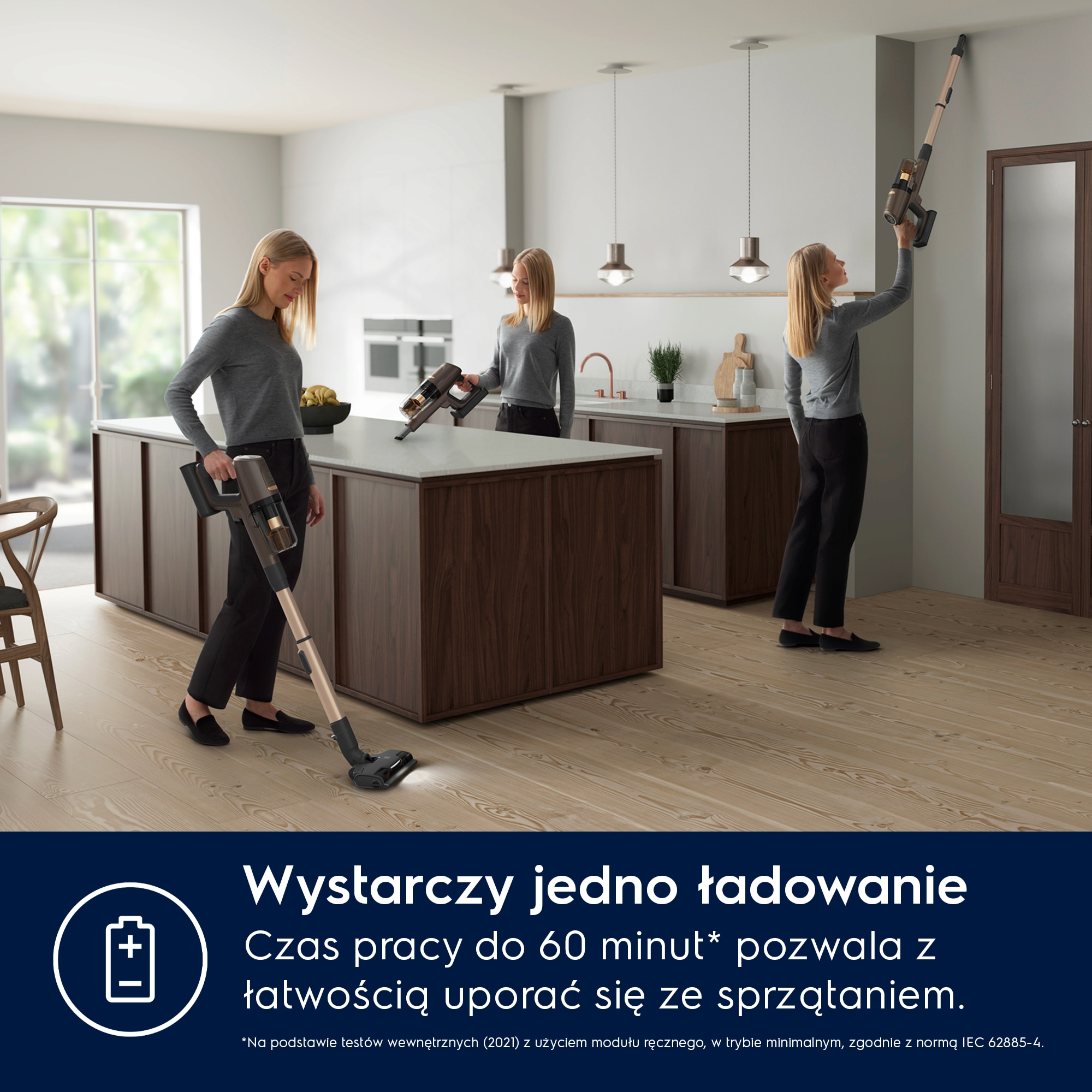 Electrolux - Odkurzacz bezprzewodowy - EP81U25ULT