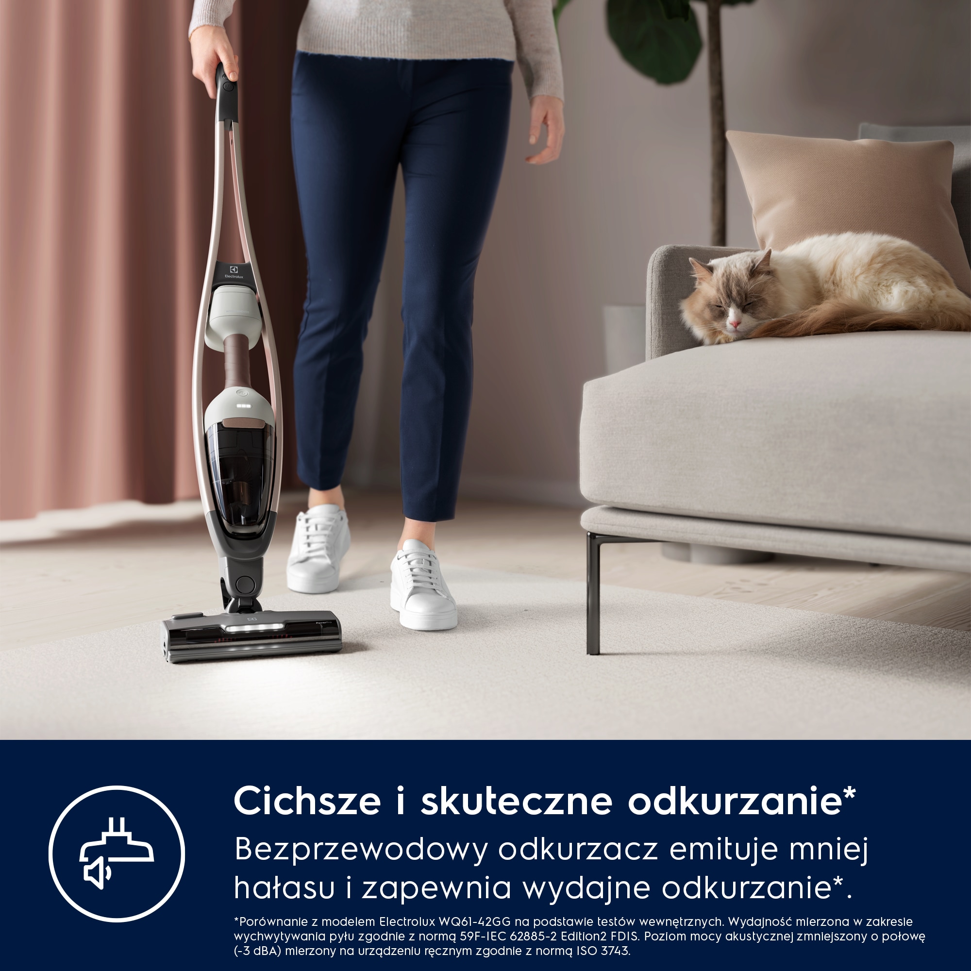 Electrolux - Odkurzacz bezprzewodowy - ES62P25WET