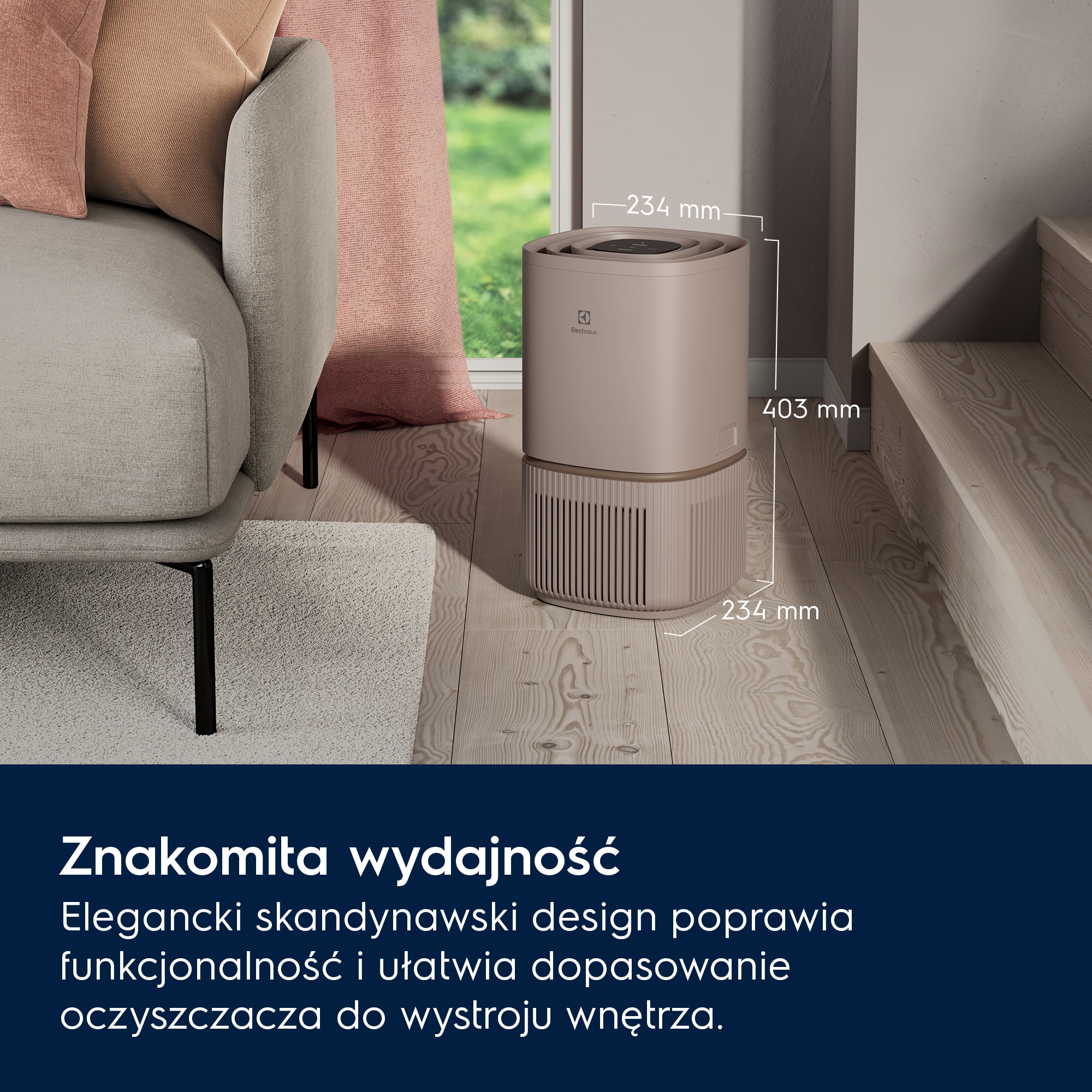 Electrolux - Oczyszczacz powietrza - EPO50351BG