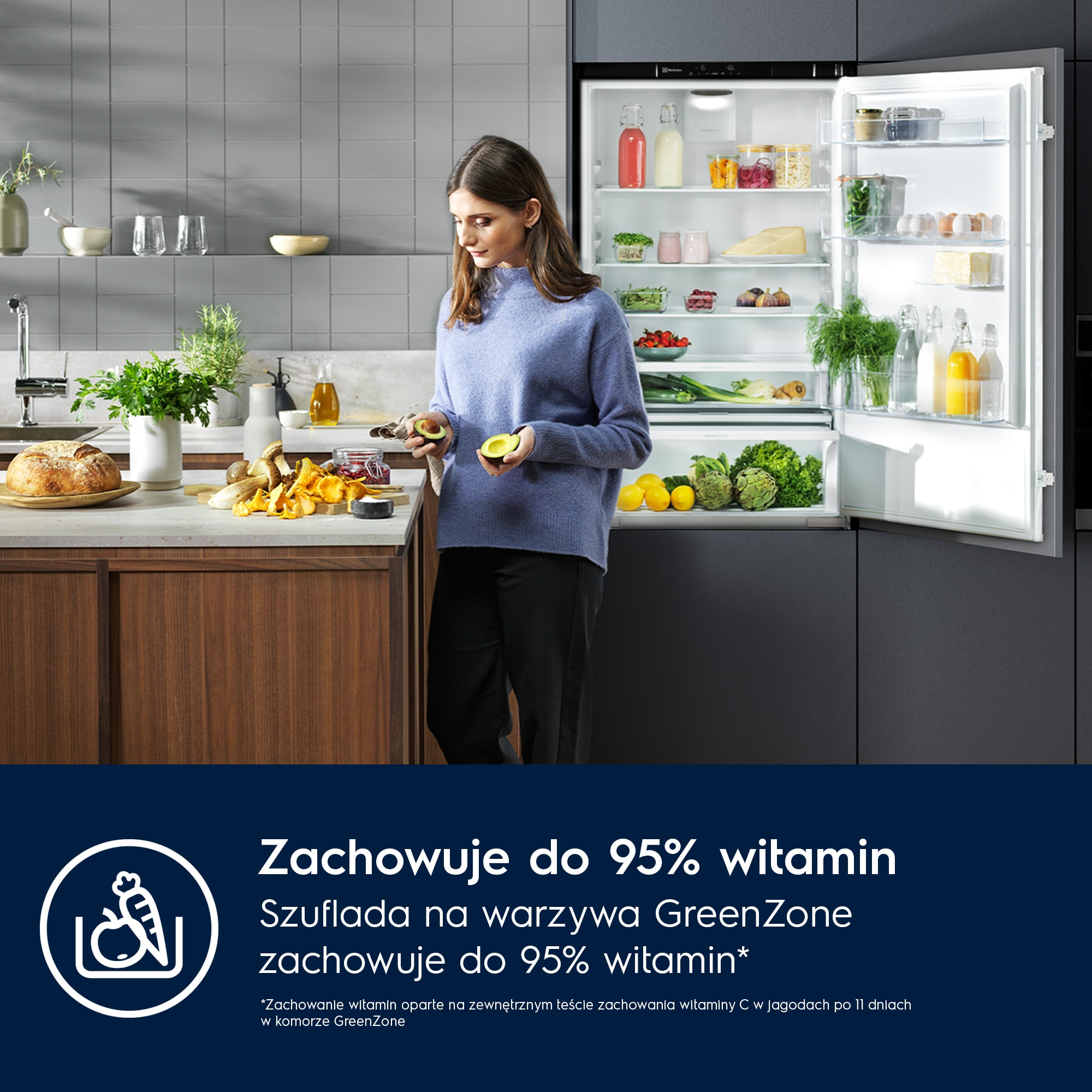 Electrolux - Lodówka do zabudowy - ENT8TE18S3