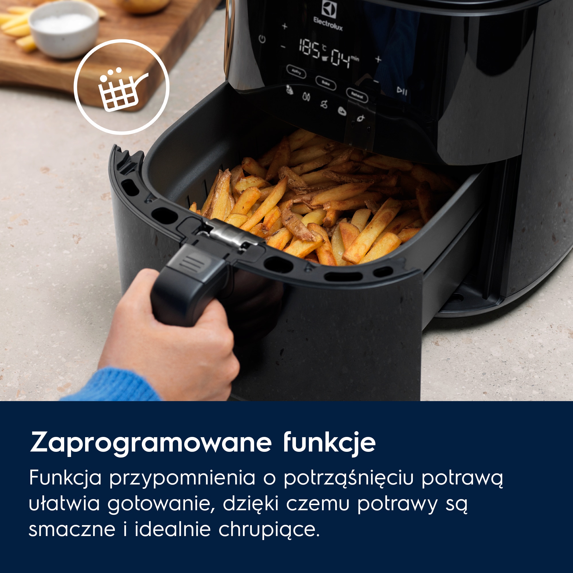 Electrolux - Frytkownica beztłuszczowa - EAF7B