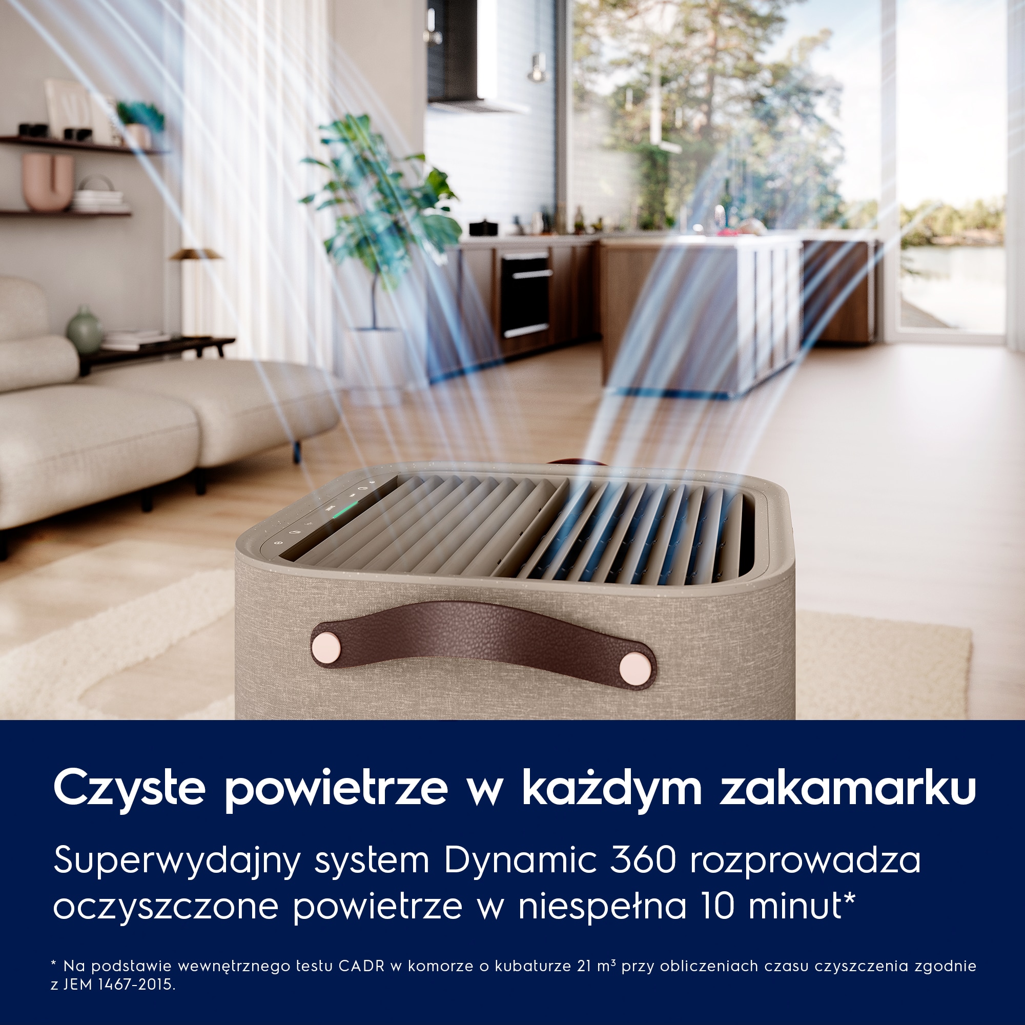 Electrolux - Oczyszczacz powietrza - EPU93171BG